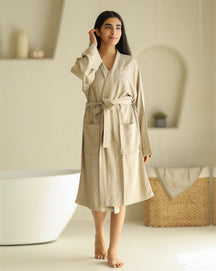 Olive Bamboo Bathrobes