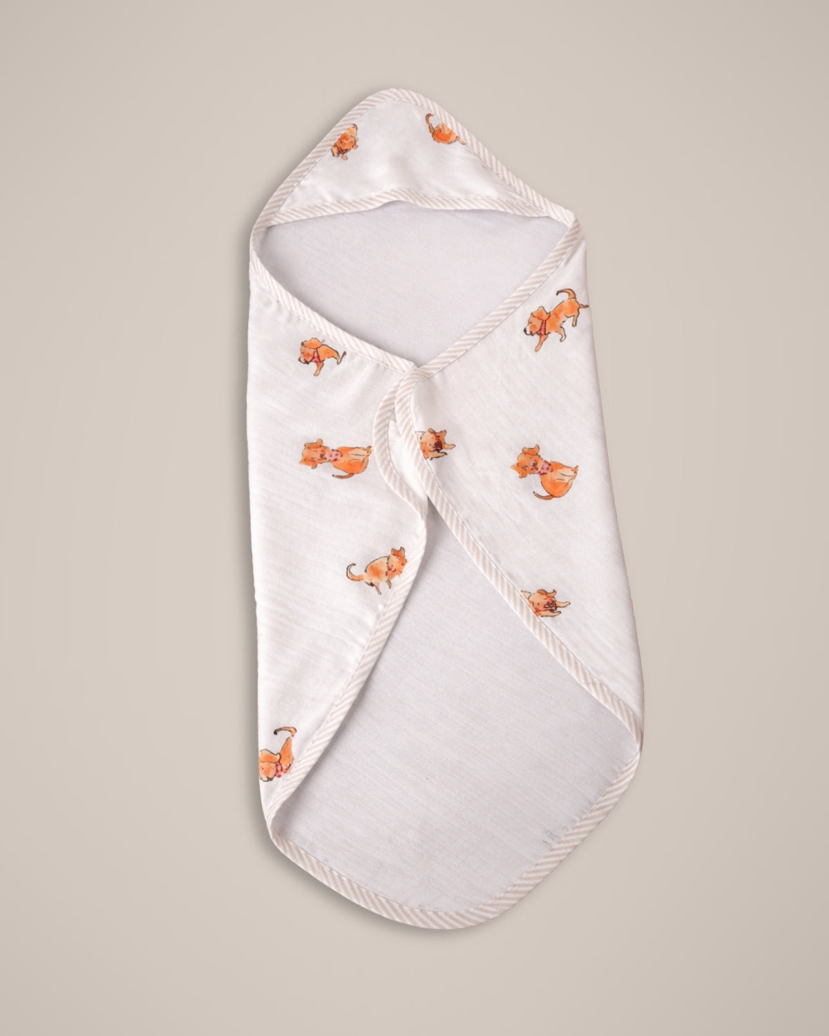 Hooded 80x80 cm Bamboo Towel | Dog