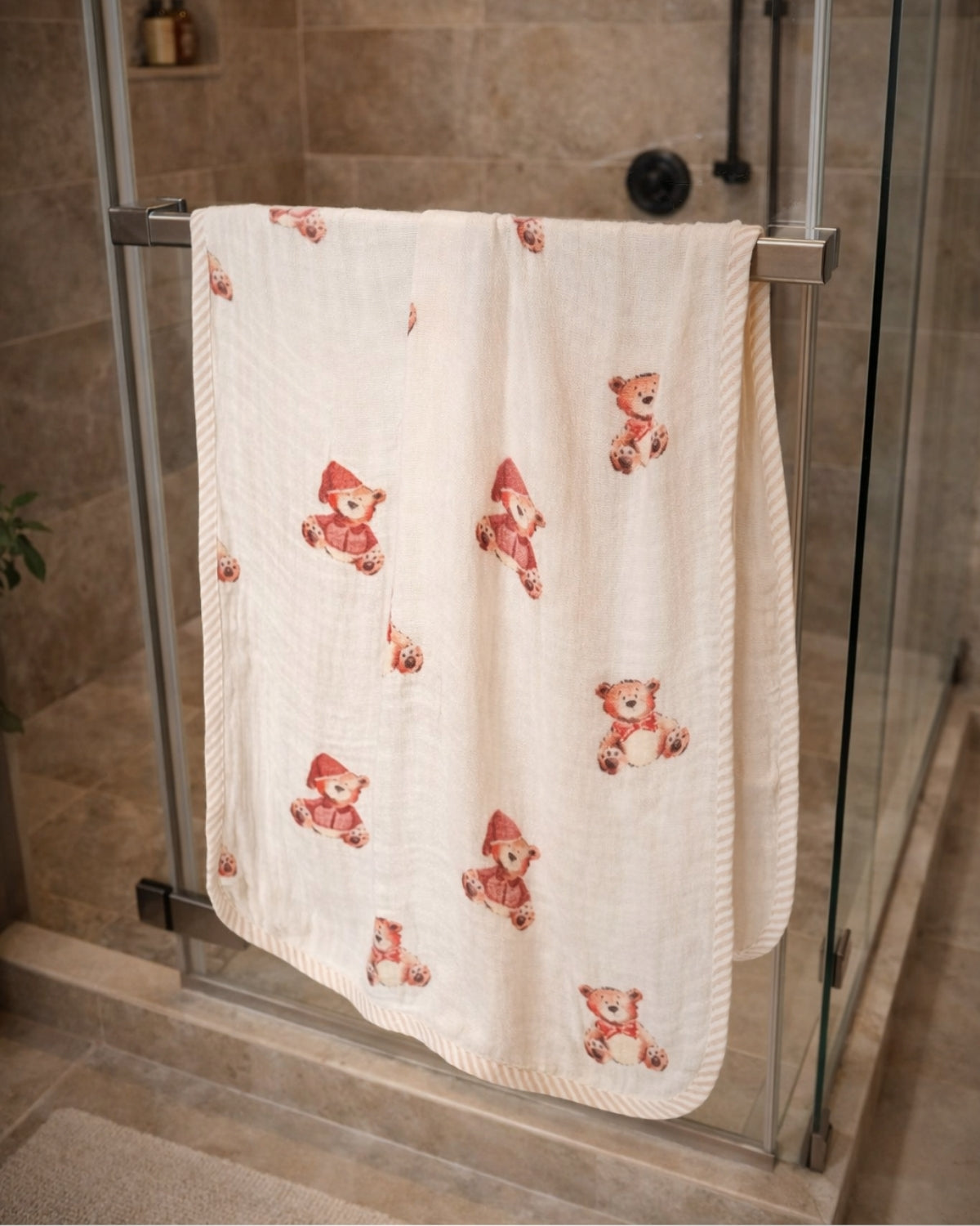 Kids 60x120 cm Bamboo Towel | Teddy