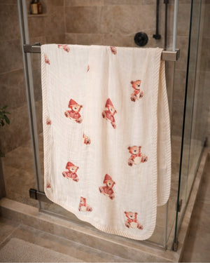 Kids 60x120 cm Bamboo Towel | Teddy