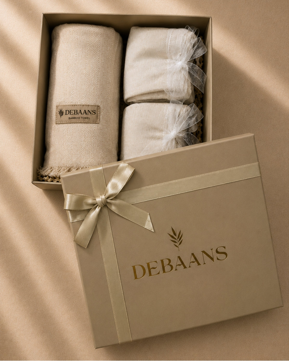 3 pc towel gift set ‚ 1 bath + 2 hand