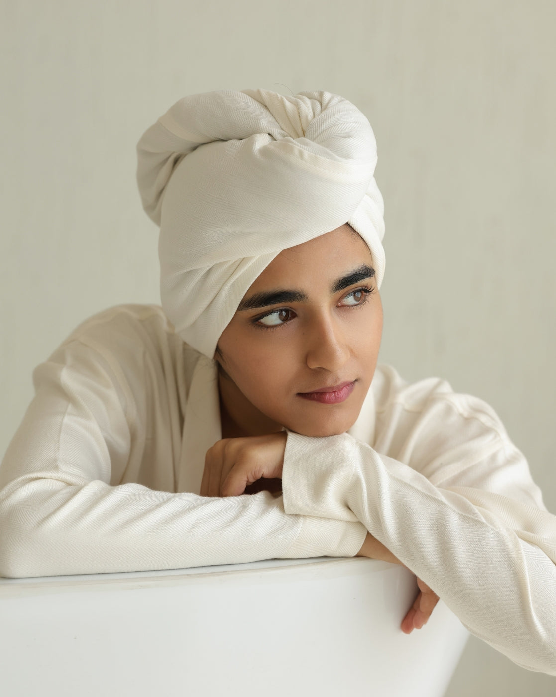 Ivory Bamboo Bathrobes