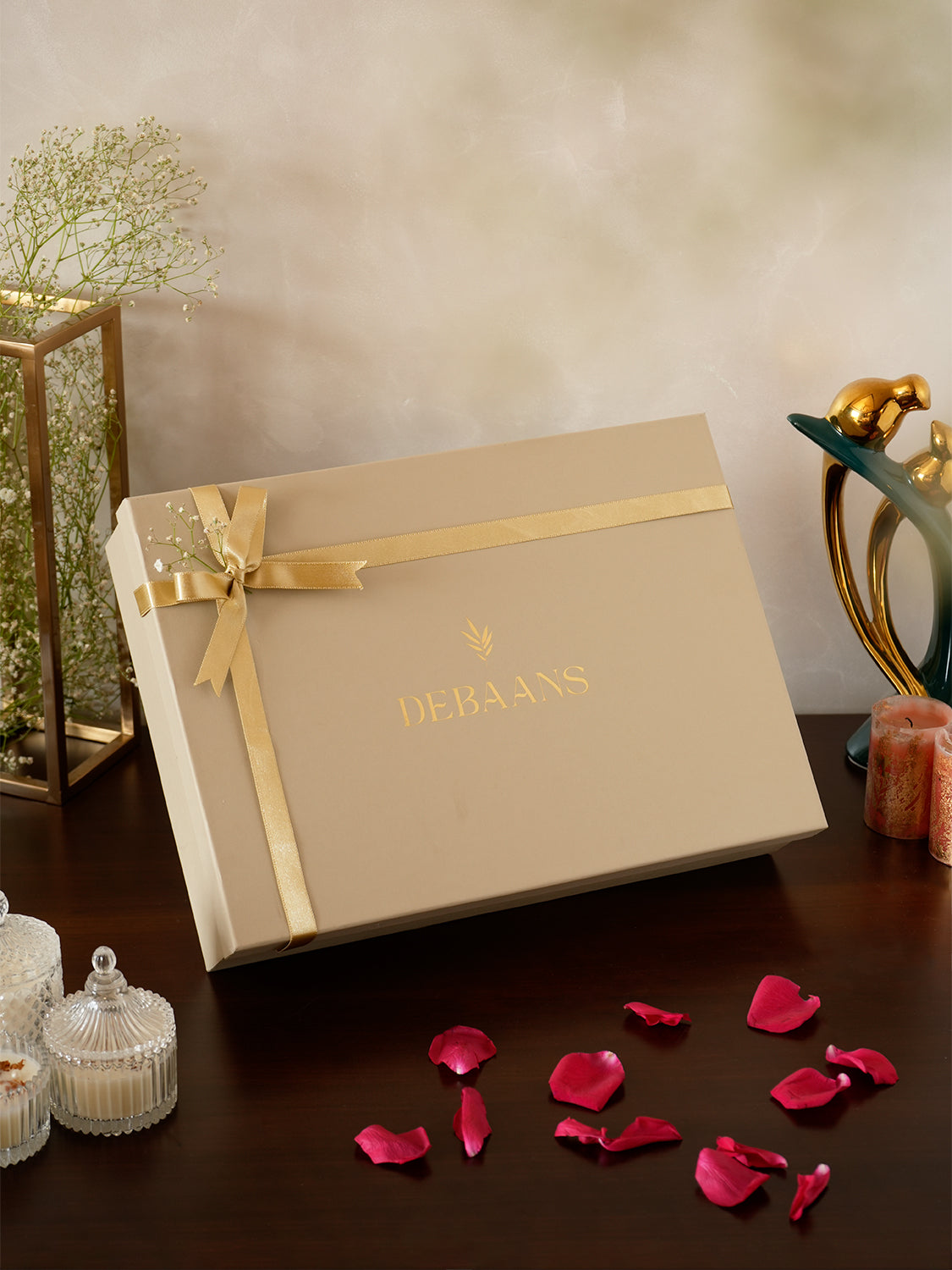 4 pc towel gift set – 1 bath + 2 hand + 1 hair towel