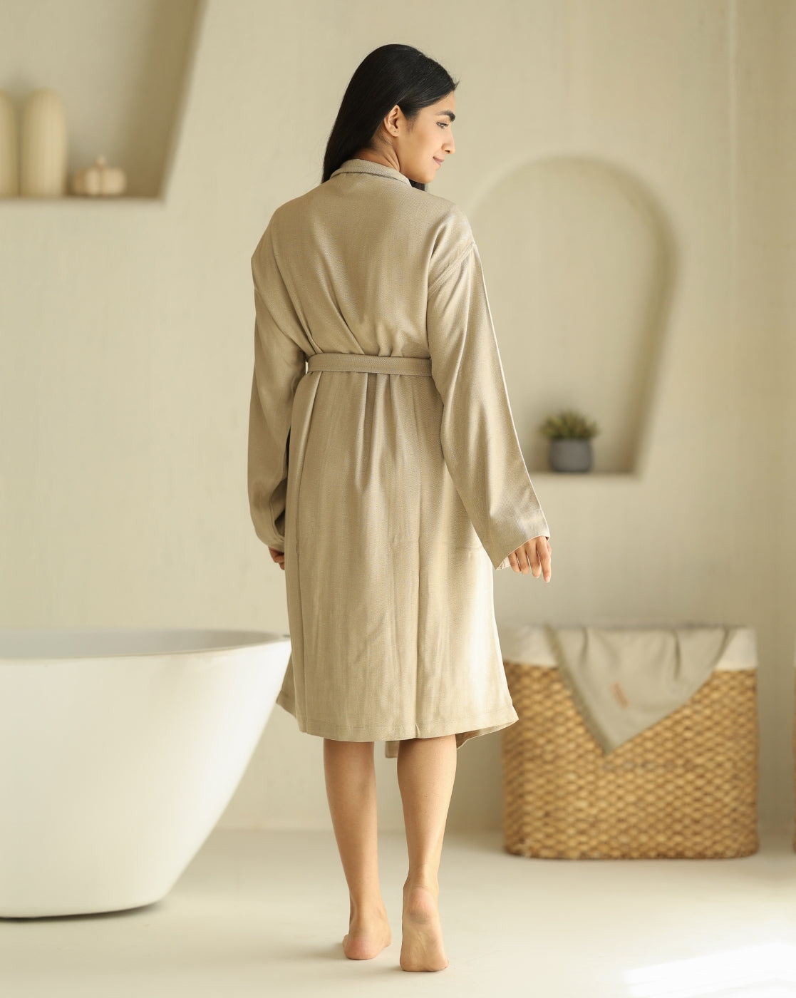 Olive Bamboo Bathrobes
