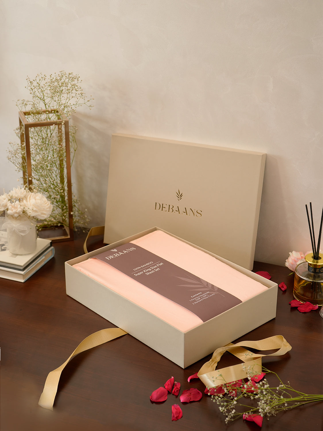 The Ultimate Gift set – Bedsheet + 2 Jacquard towels