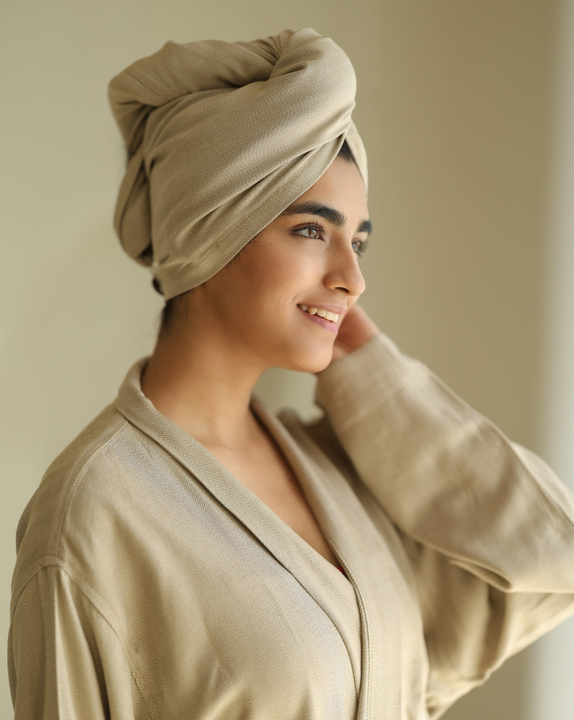 Olive Bamboo Bathrobes