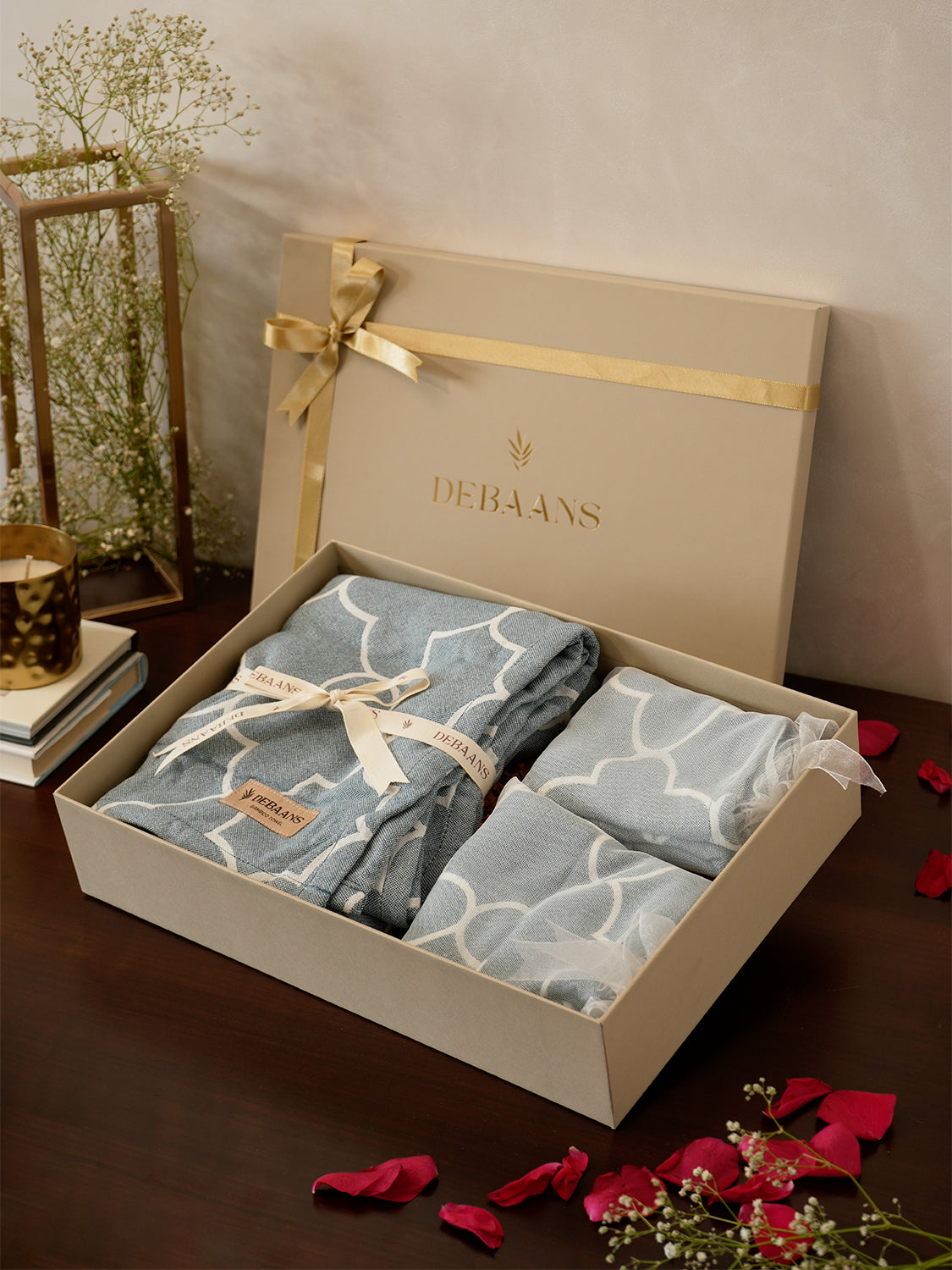 3 pc towel gift set – 1 bath + 2 hand