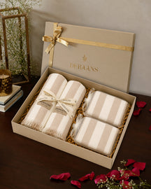 4 pc classic towel gift set ‚ 2 bath + 2 hand