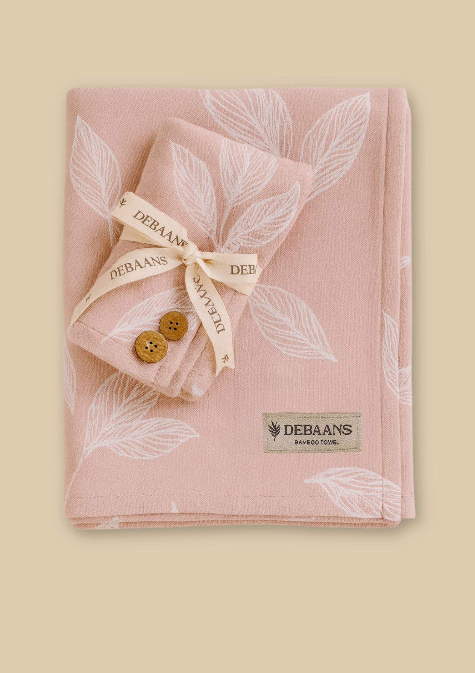 100% Bamboo Hair towel | Blossom Pink
