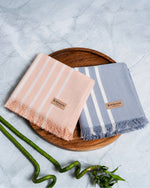Blue, Peach