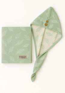 100% Bamboo Hair towel | Meadow Green