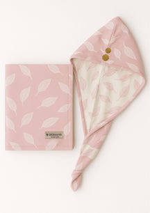 100% Bamboo Hair towel | Blossom Pink