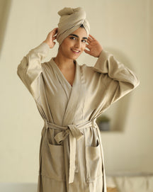Olive Bamboo Bathrobes