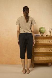 Basic Capri Bottoms - Black