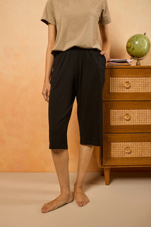 Basic Capri Bottoms - Black