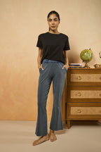 Basic Flared Pants - Teal