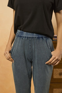 Basic Flared Pants - Teal
