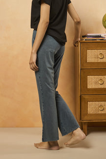 Basic Flared Pants - Teal