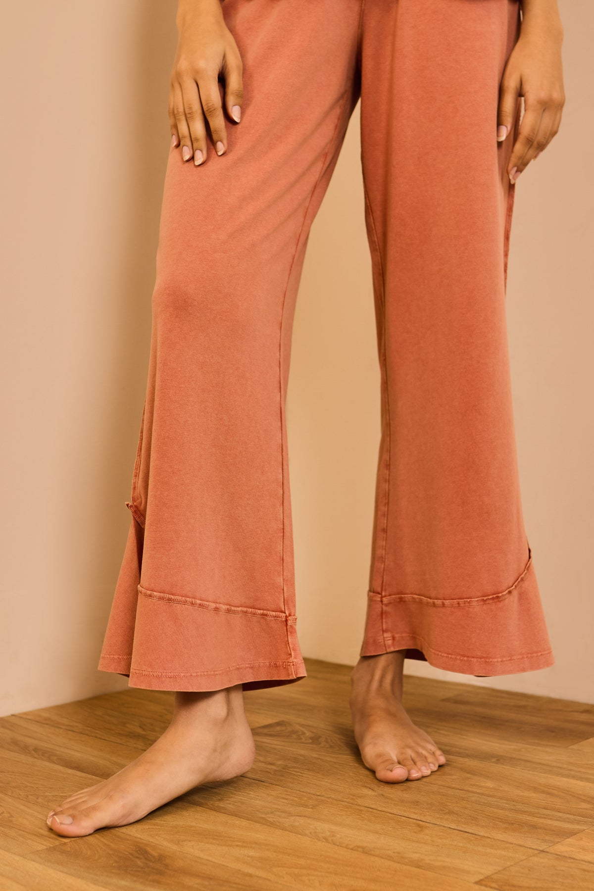 Ethel Outer Stitch Lounge Set - Rust