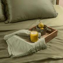 Green bamboo bedsheet set