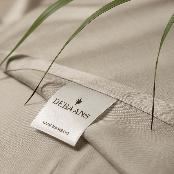 Greige bamboo bedsheet set Debaans 