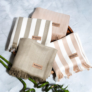 Set of 4 Bamboo Bath Towels