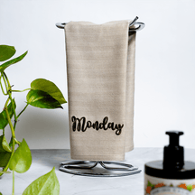 Set of 7 Hand Towels, All Days of the week