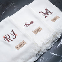 White Bamboo Bath Towel