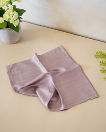 Set of 2 Bamboo Face Towels | Plum