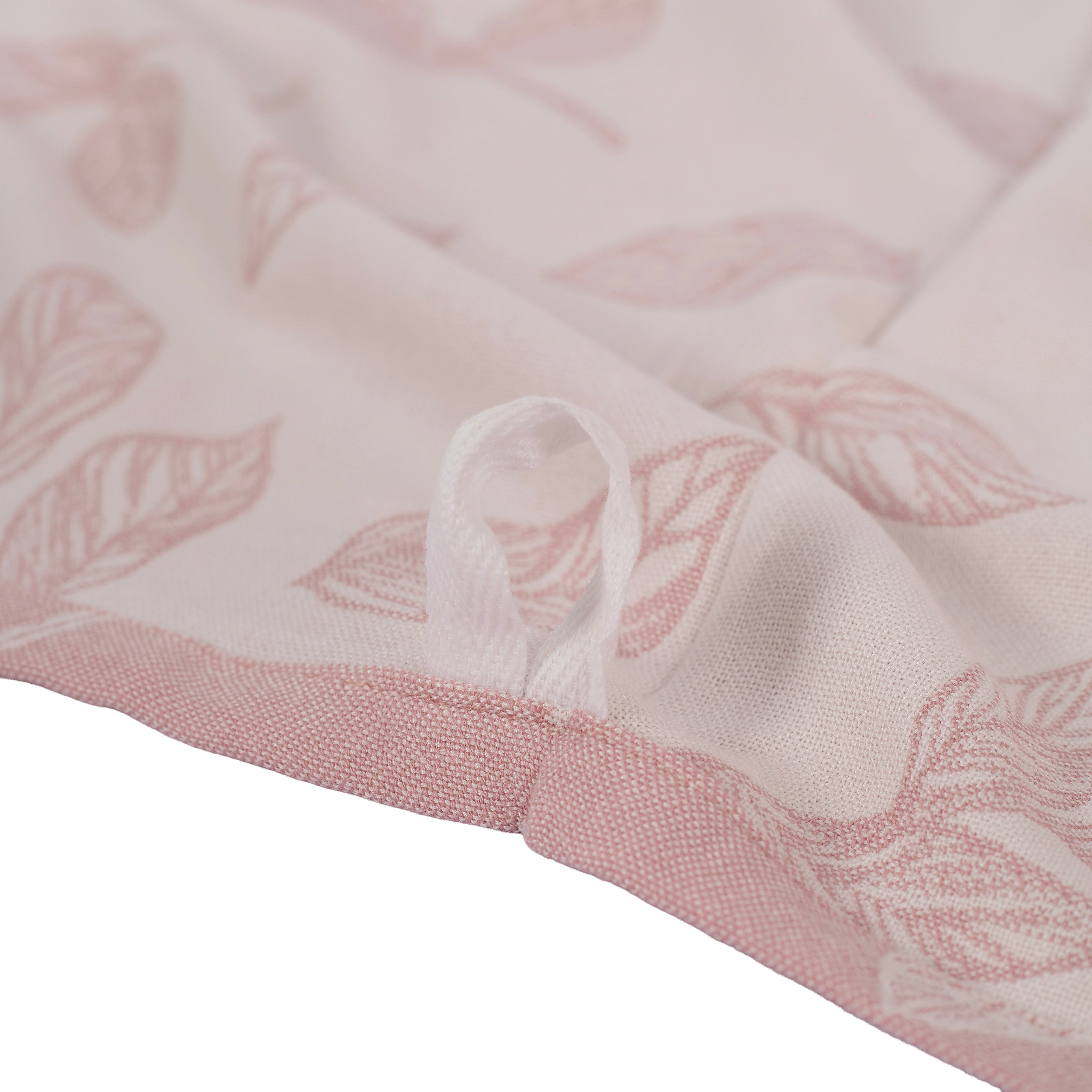 Botanica Jacquard Bamboo Bath Towel | Blossom Pink