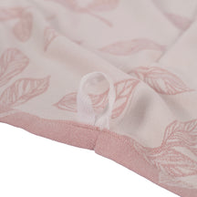 Botanica Jacquard Bamboo Bath Towel | Blossom Pink