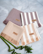 Beige, Beige stripe, Plum, Plum stripe