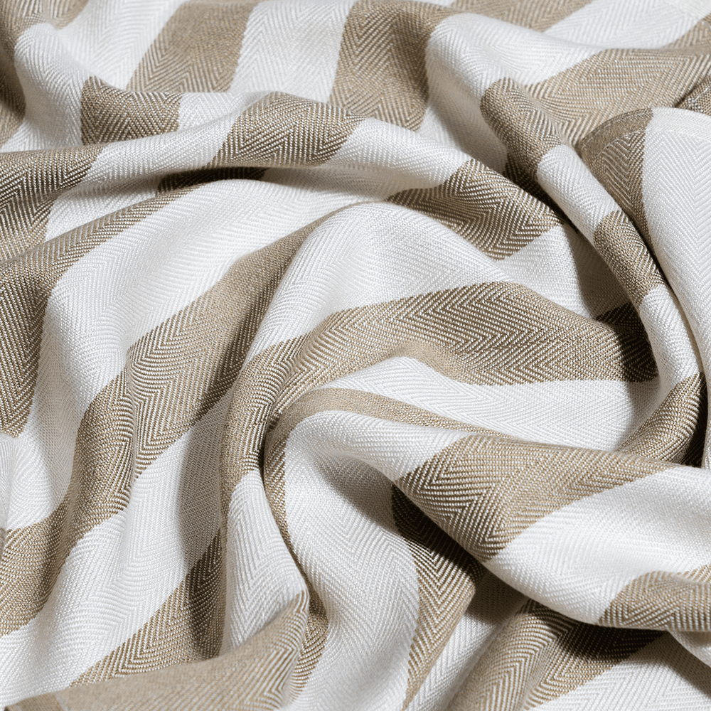 Set of 4 Hand Towels – Olive stripes